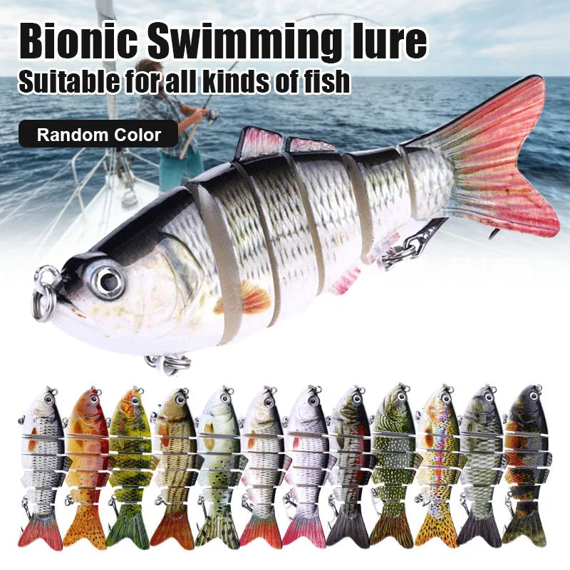 5ea Realistic Fish Shape Lures