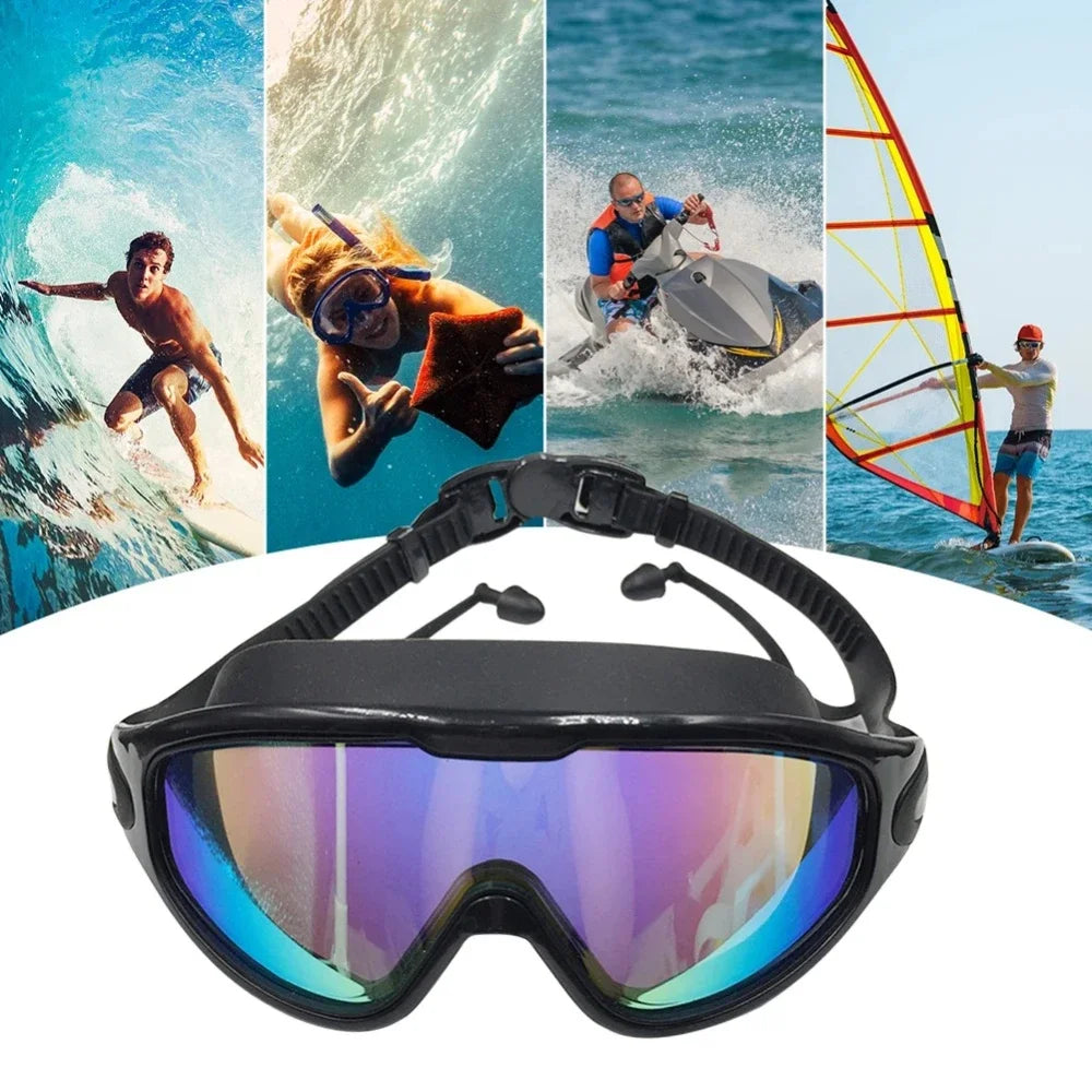 Adult Swimming Goggles Anti-Fog UV Protection