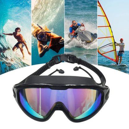 Adult Swimming Goggles Anti-Fog UV Protection