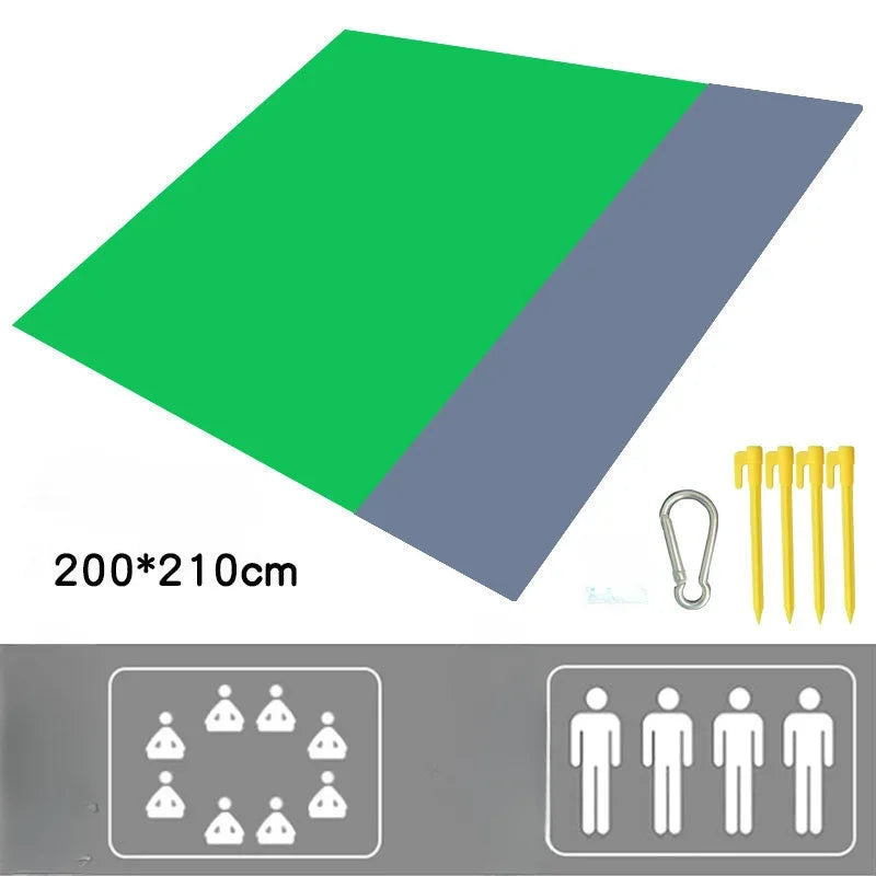 Picnic Mat, Beach Mat, Folding Outdoor Blanket