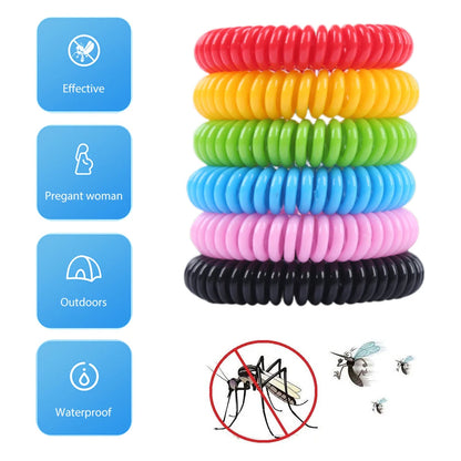 Mosquito Repellent Bracelets DEET-Free Waterproof