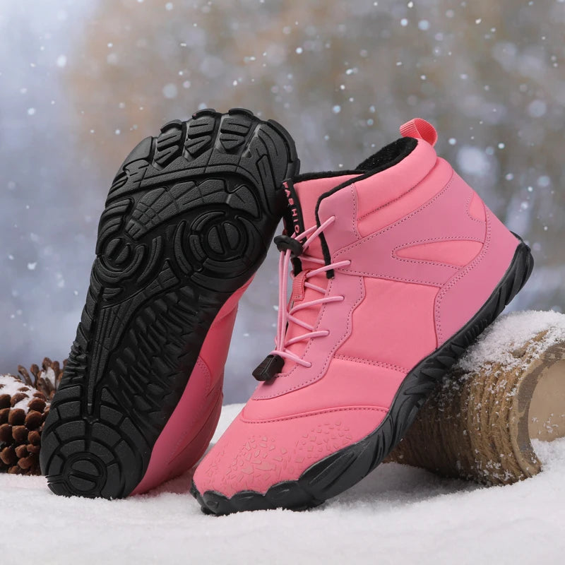 Winter Snow Boots Women/Men Plush Warm Ankle Shoes