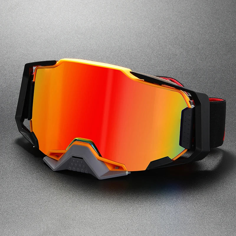 Premium Ski Goggles, TPU Material Double Layer Anti-fog Lenses