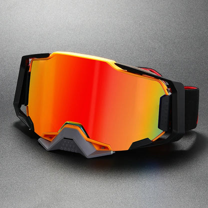 Premium Ski Goggles, TPU Material Double Layer Anti-fog Lenses