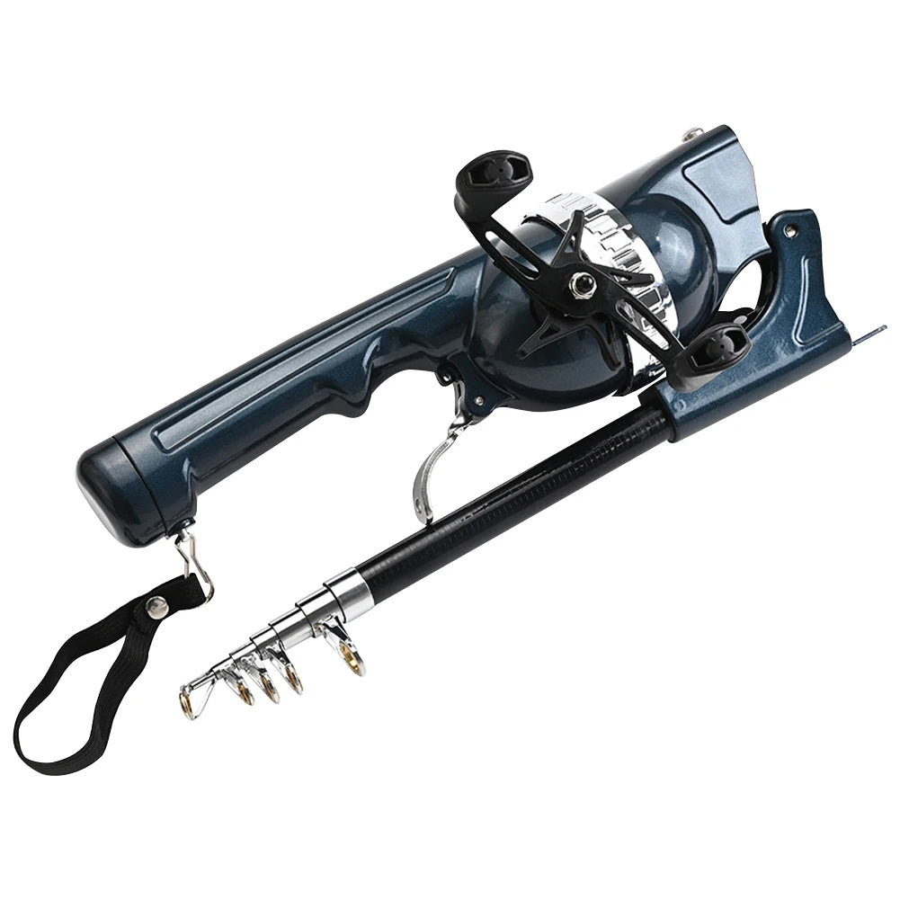 Folding Telescopic Fishing Rod & Reel