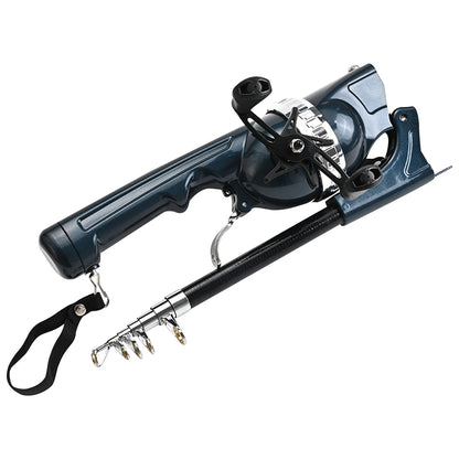 Folding Telescopic Fishing Rod & Reel