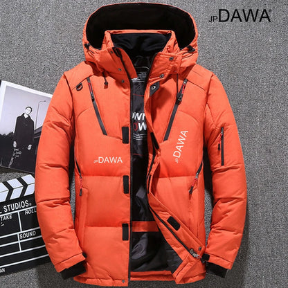 Ski Suit Men, 90% White Goose Down, Snowboarding