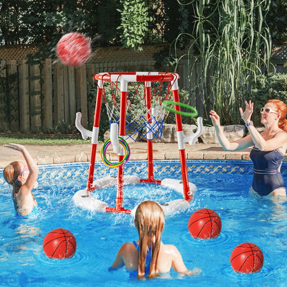 Floating Basketball Pool Game Swimming Floats