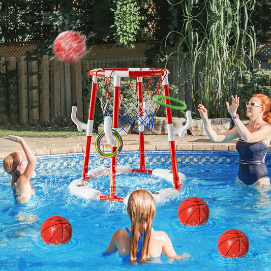 Floating Basketball Pool Game Swimming Floats