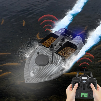 GPS Fishing Bait Boat, Rechargeable, 16 GPS Positioning Points