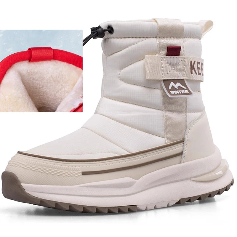Winter Snow Boots, Warm Plush