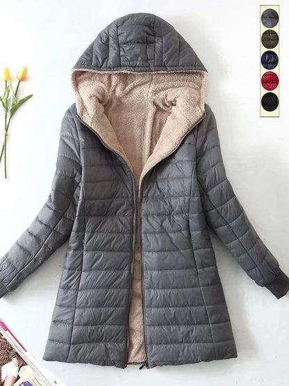 Plus Size Women's Jackets/Coats Mid-length Parkas