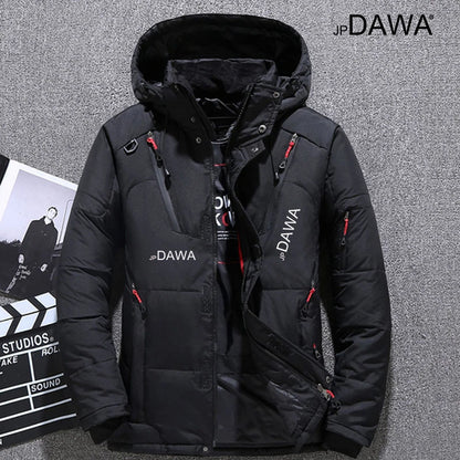 Ski Suit Men, 90% White Goose Down, Snowboarding