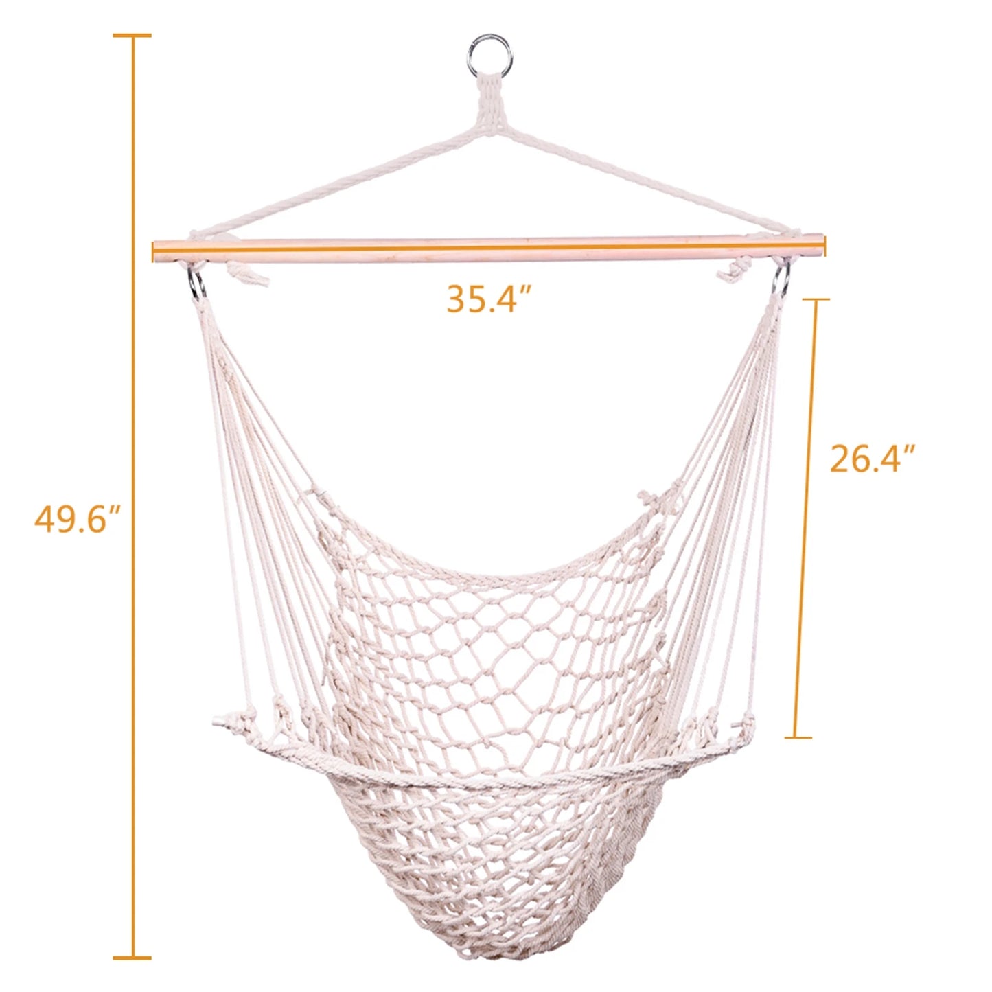 Nordic Style Hammock Hanging Chair Indoor Outdoor