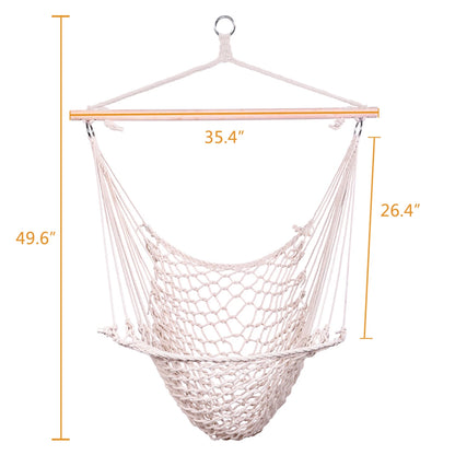 Nordic Style Hammock Hanging Chair Indoor Outdoor