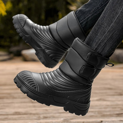 Men's Winter Snow Boots Waterproof Windproof