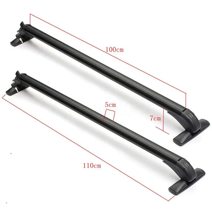 Car Top Roof Rack Cross Bar,  165.34lbs load capacity