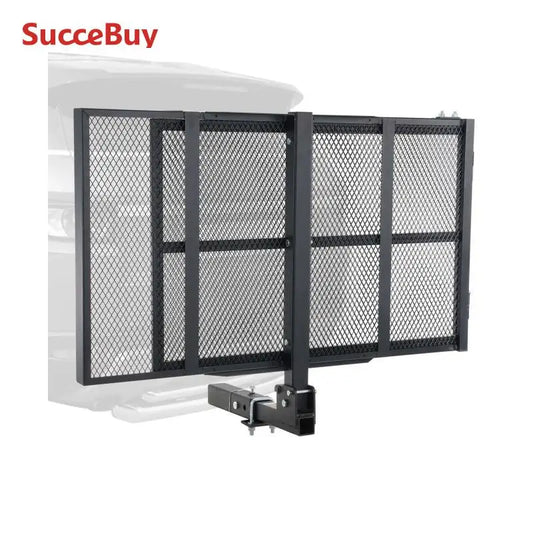 Hitch Mount Wheelchair Carrier with Folding Ramp