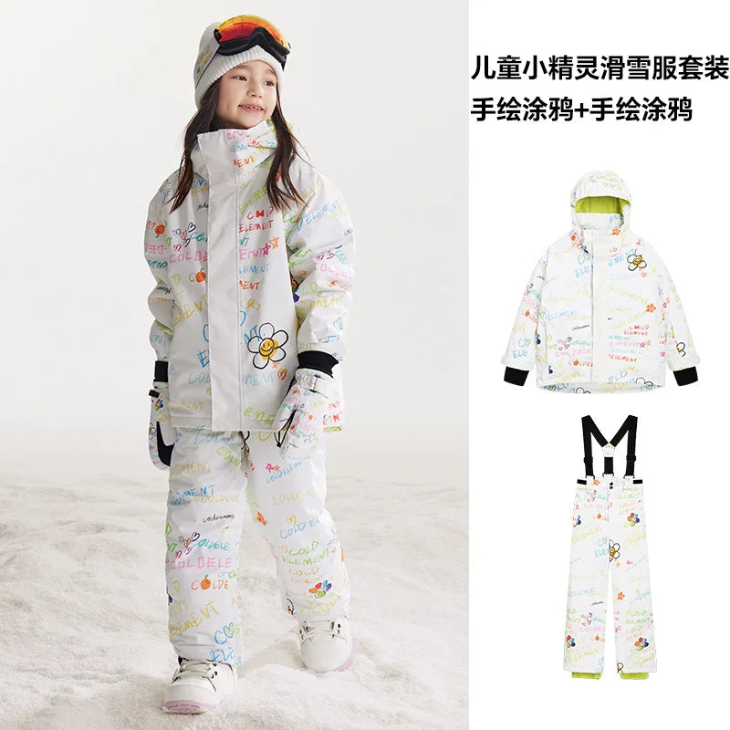 Ski Suits for Girls, Windproof & Waterproof