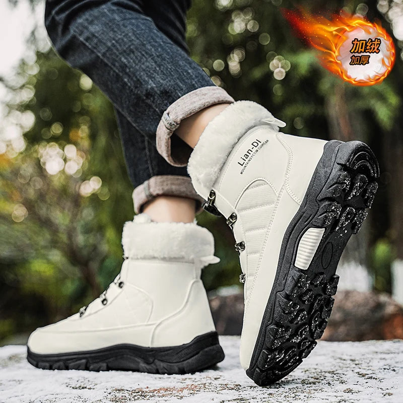 Large Size High-top Men's Snow Boots