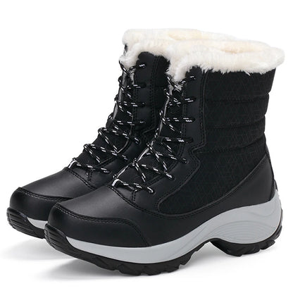 Women Platform Snow Boots, Non-slip