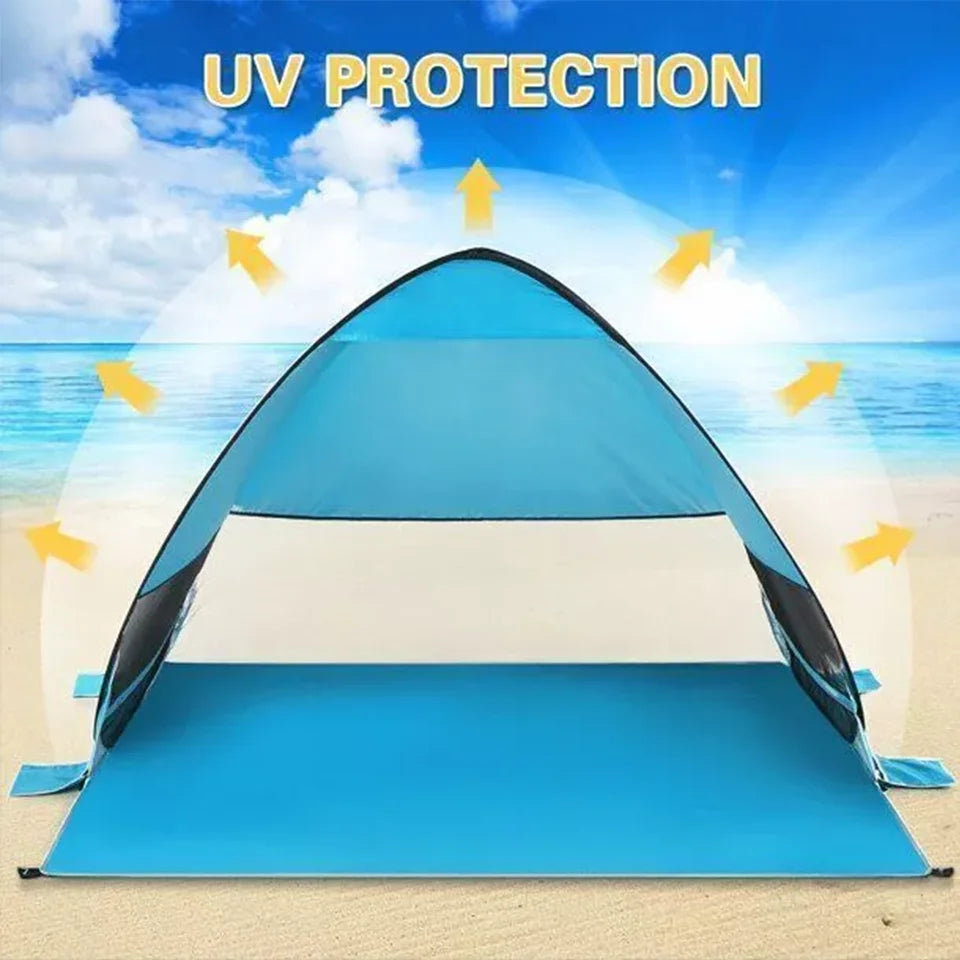 Beach Tent Camping Shade Sun Shelter Pop-Up Tent