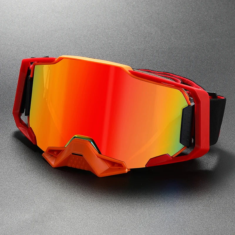 Premium Ski Goggles, TPU Material Double Layer Anti-fog Lenses