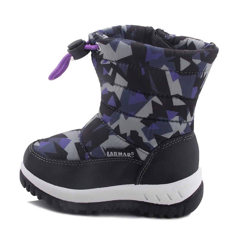 Children's Snow Boots, Non-Slip Waterproof