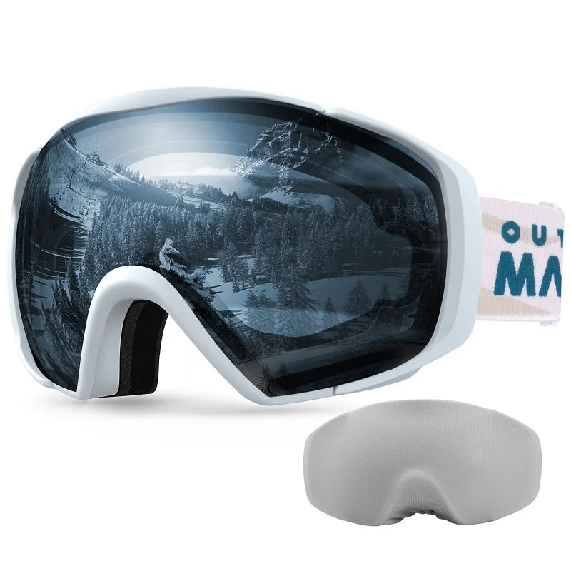 Goggles with Cover, Snowboard, Ski Goggles for Men and Women