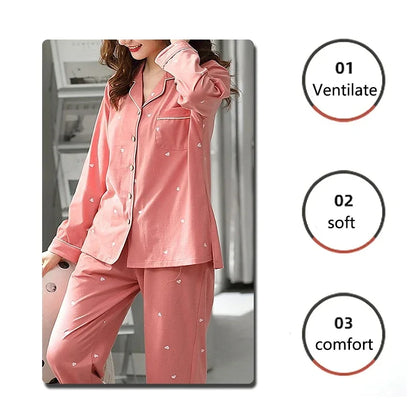 High Quality Plus Size Cotton Pajamas