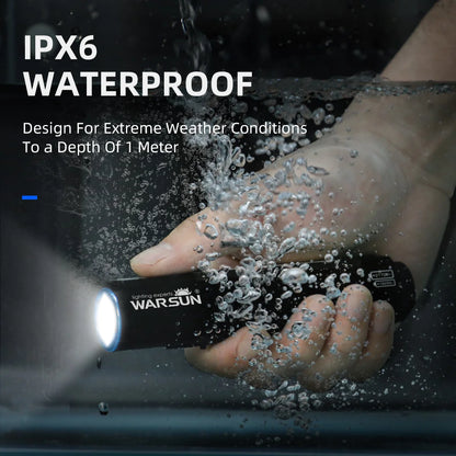 1000 Lumen Rechargeable Flashlight