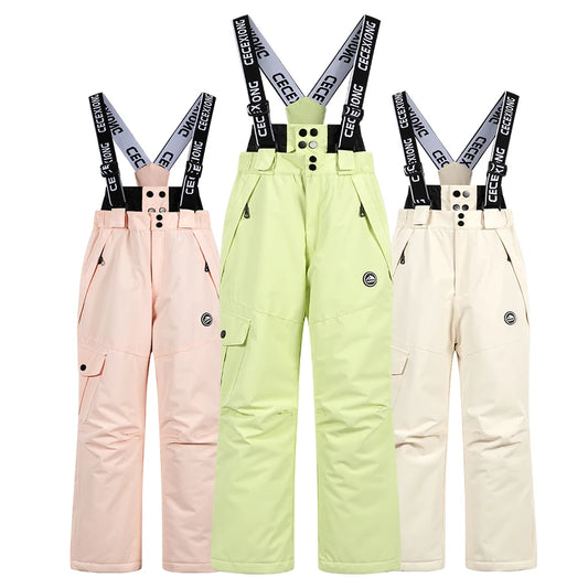 Children Ski Pants, Waterproof Windproof