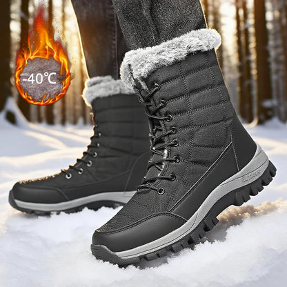 Winter Men's Snow, Anti Slip Outdoor Hiking Boots