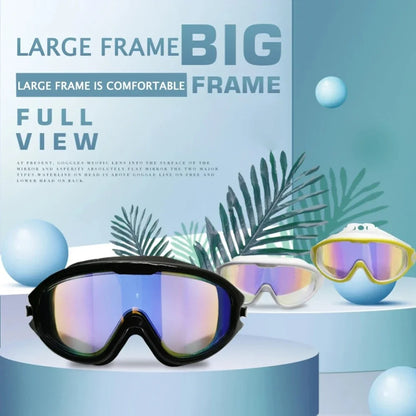 Adult Swimming Goggles Anti-Fog UV Protection