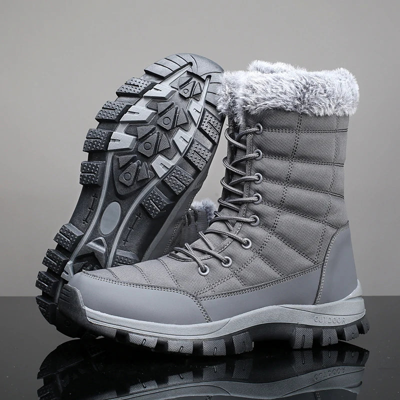 Winter Men's Snow, Anti Slip Outdoor Hiking Boots