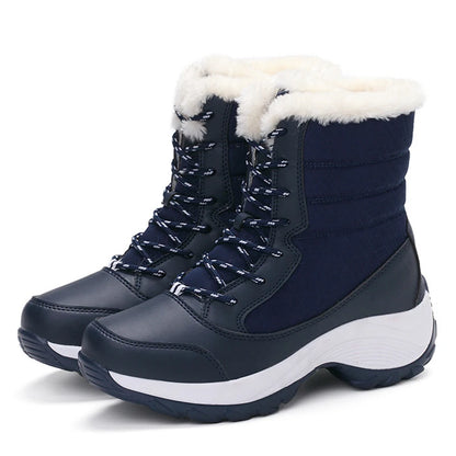 Women Platform Snow Boots, Non-slip