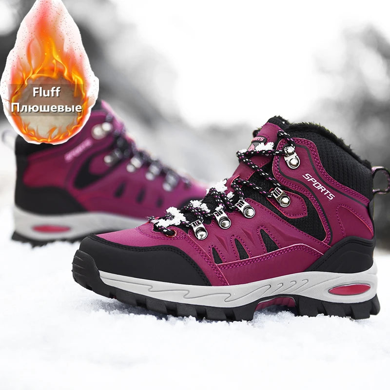 Hiking Boots Winter Unisex Trekking Hiking Climbing Shoe