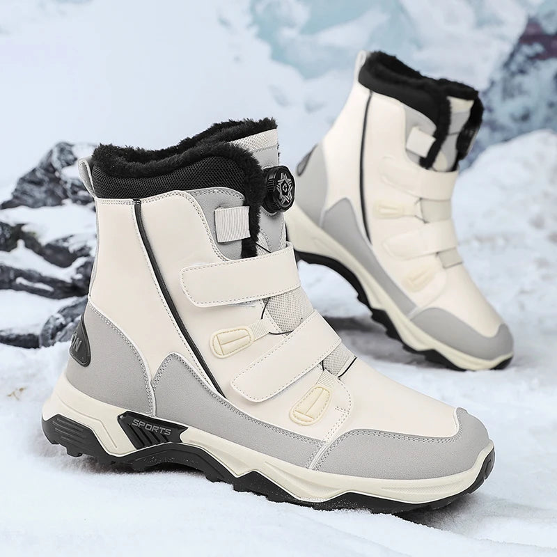 High-Top Snow Boots for Men