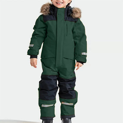 Children's One-Piece Ski Suit