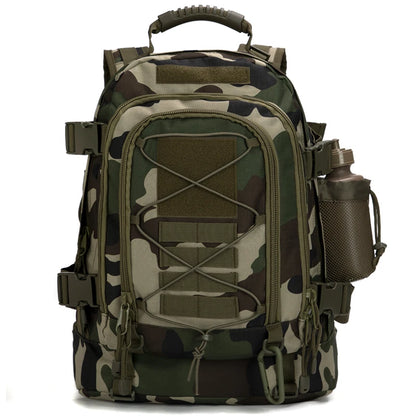 LQArmy 60L Durable & Water-resistant Tactical Backpack; Unisex