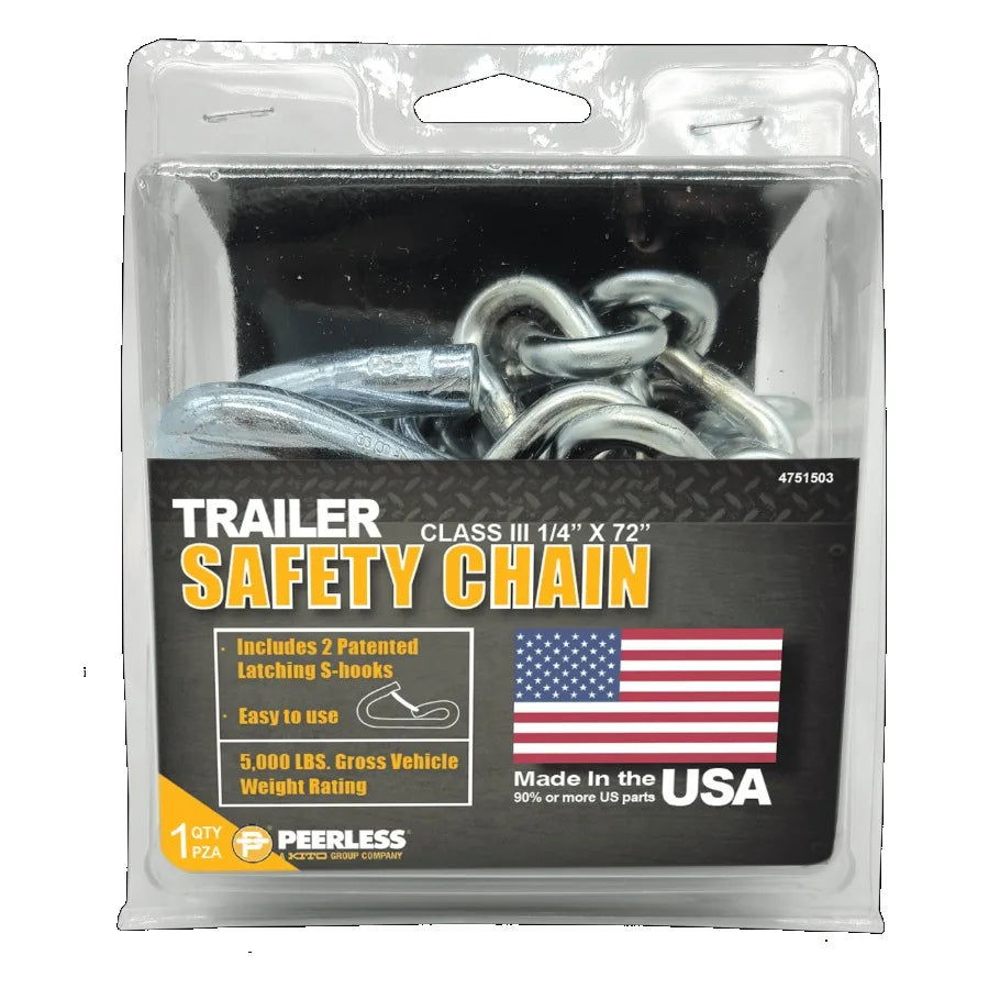 Trailer Safety Chain, Class 3, Zinc plated