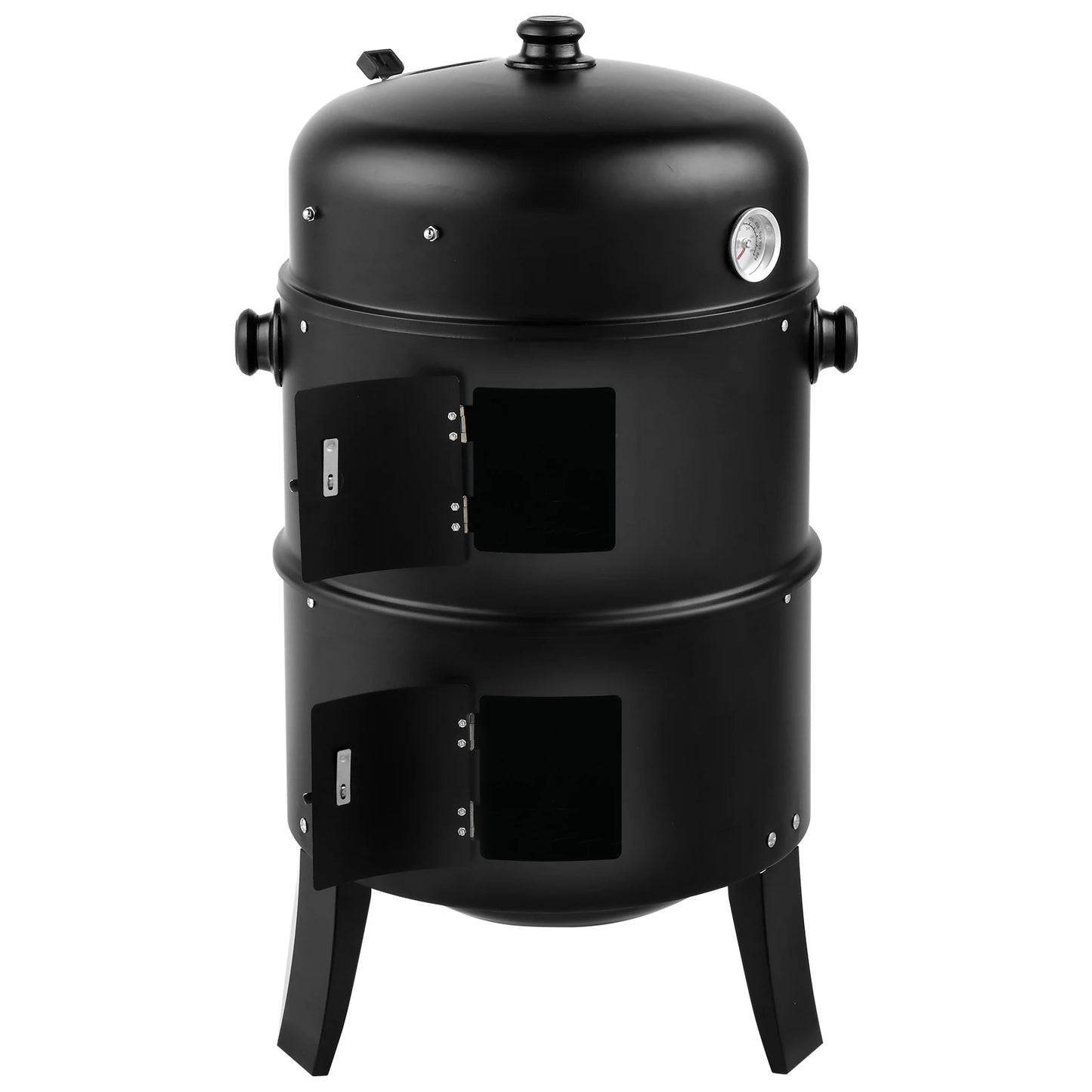 Iron Smoker Carbon Grill Black 80*41*48cm