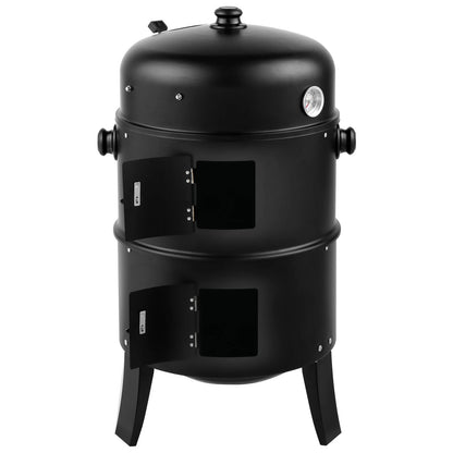 Iron Smoker Carbon Grill Black 80*41*48cm