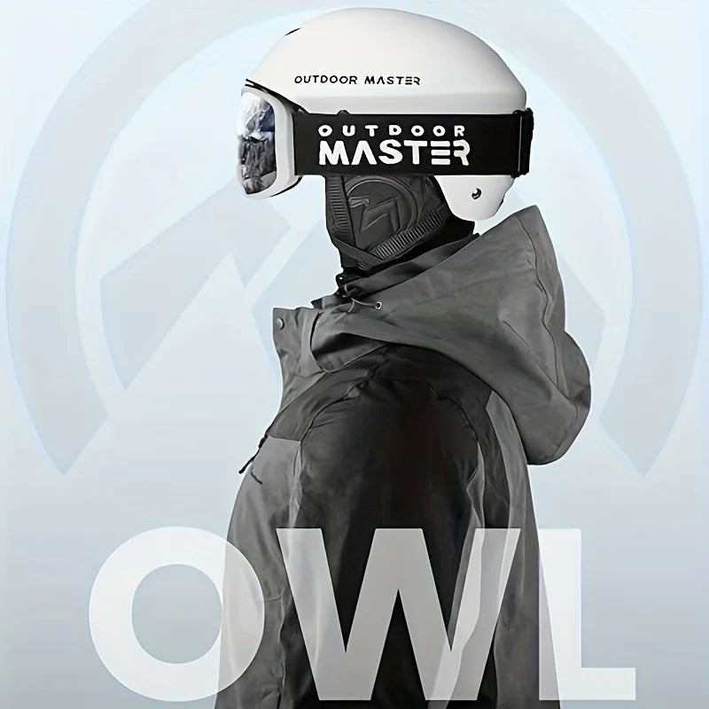 Owl Ski Goggles Over The Glasses