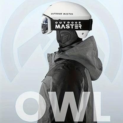 Owl Ski Goggles Over The Glasses