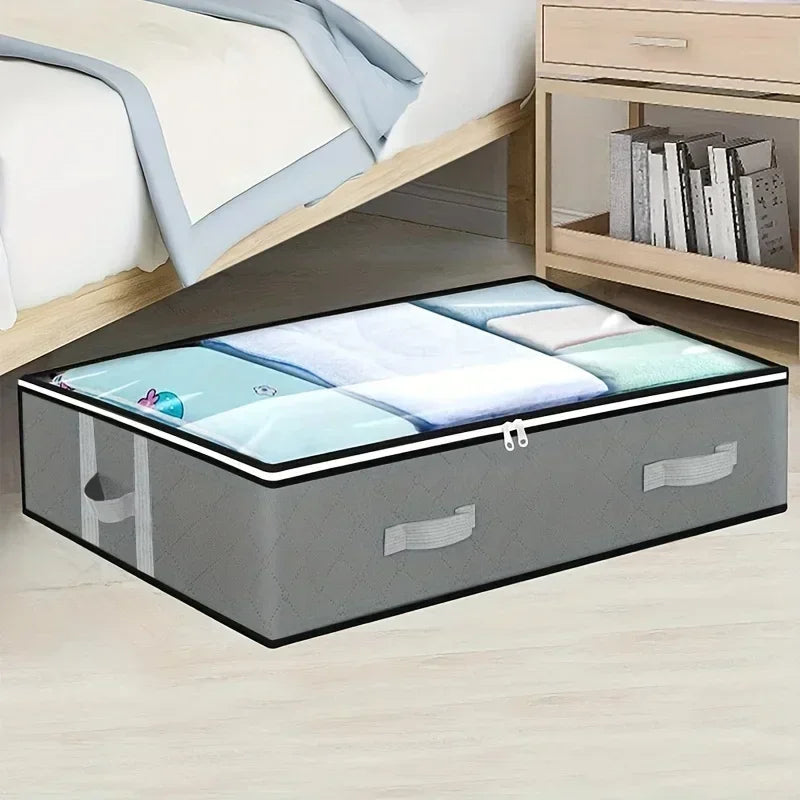 Dustproof Under Bed Storage Box with Reinforced Handles
