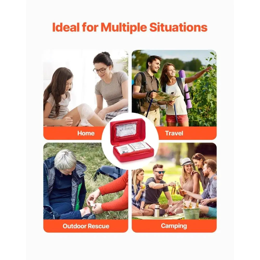 First Aid 500 Pieces Emergency Medical Supplies