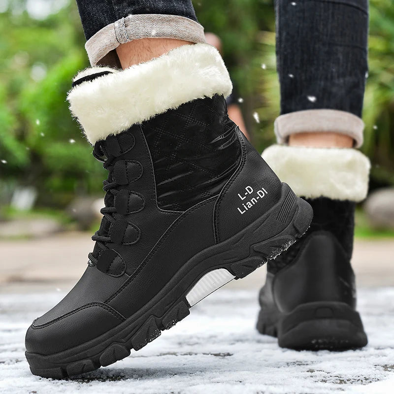 Men's Winter Shoes, Cotton Boots, snow boots
