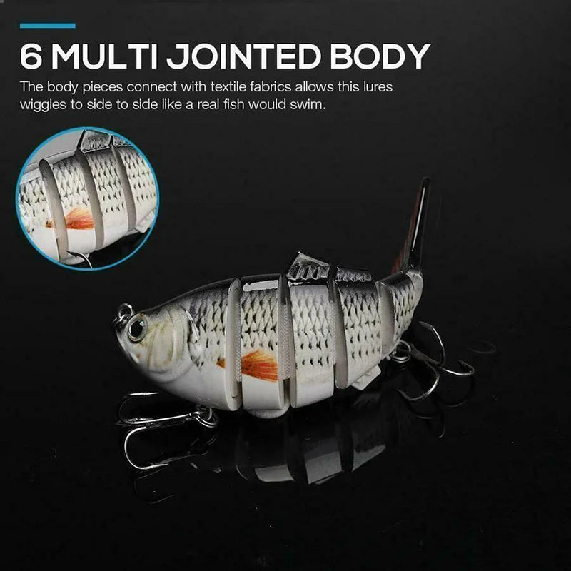 5ea Realistic Fish Shape Lures