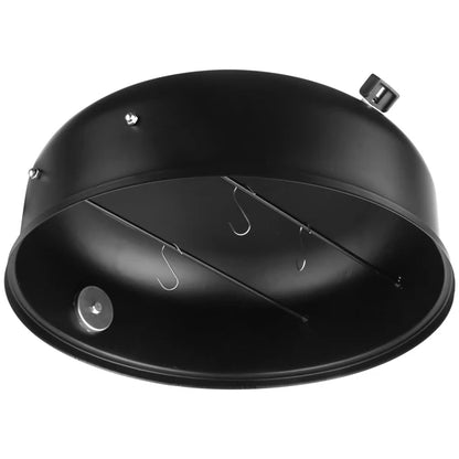 Iron Smoker Carbon Grill Black 80*41*48cm